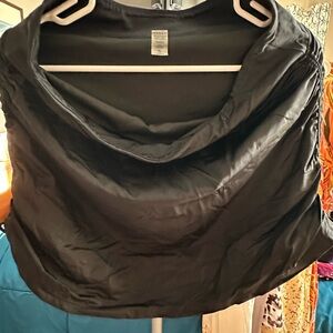 Black swim bottom with side adjusters